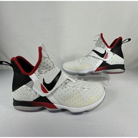 Nike LeBron 14 Flip the Switch Mens Sneakers Size 10.5 White Black Red main image 5